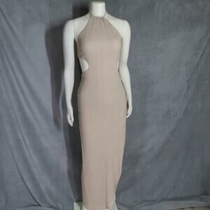 Rumer Gold Willow Cut-out Maxi Dress Size S